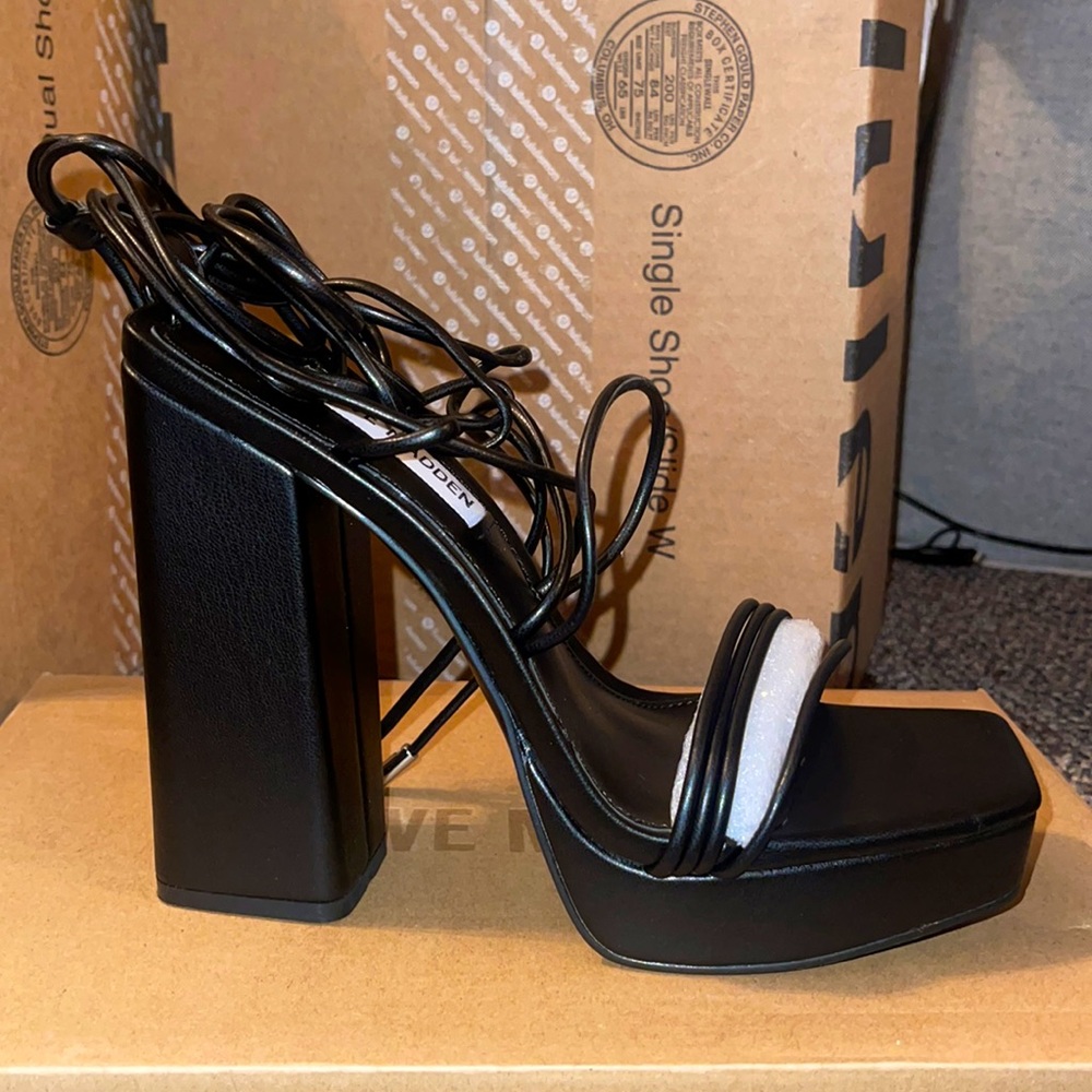 Steve Madden Manzie Heel Black Size 7 Women’s